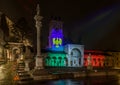 Piazza della LibertÃÂ  in Udine, during Covid-19`s time